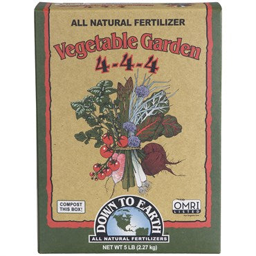 DTE Vegetable Garden 4-4-4, 5 lb