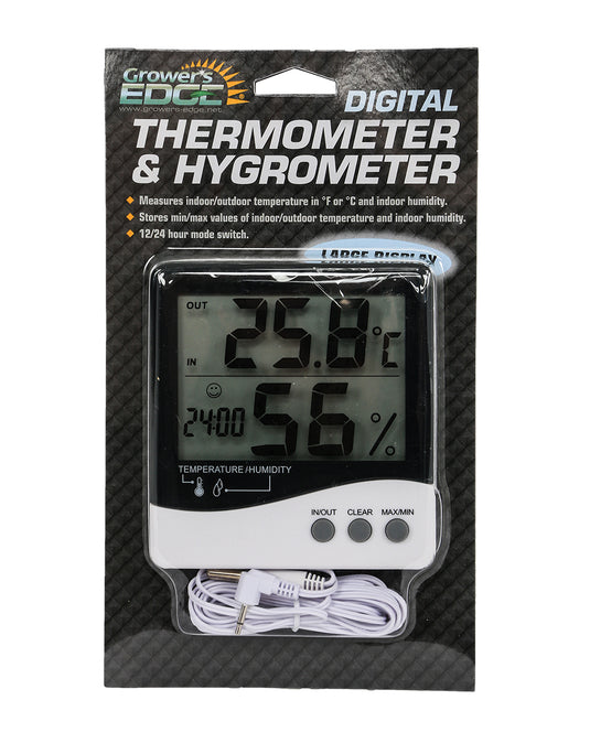 Large Display Thermometer/Hygrometer
