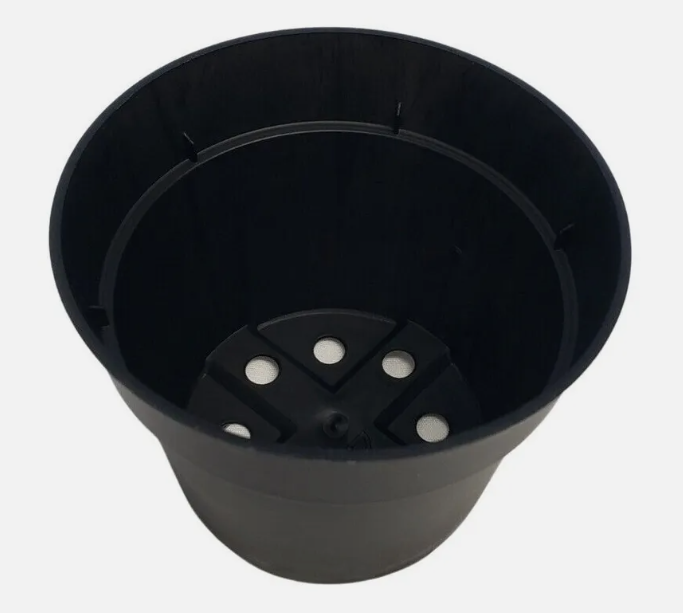 Load image into Gallery viewer, 4.5&quot; Round Black Pot, each
