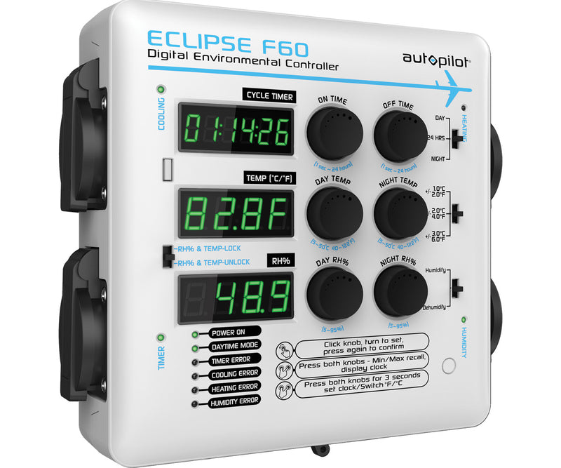 Load image into Gallery viewer, Autopilot Eclipse F60 Digital Environmental Controller
