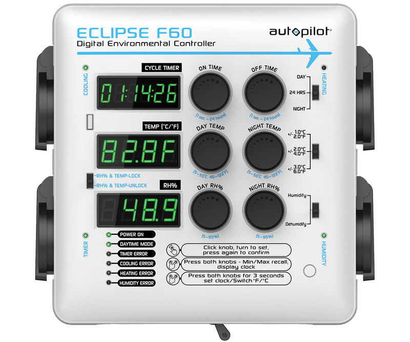 Load image into Gallery viewer, Autopilot Eclipse F60 Digital Environmental Controller
