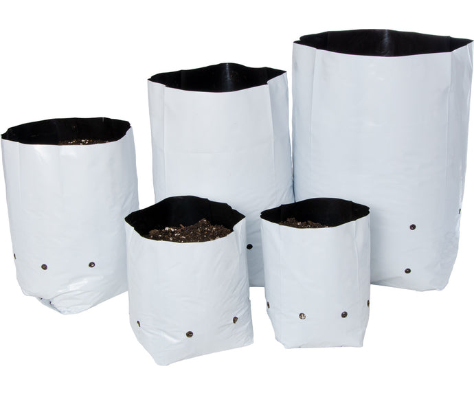 Grow Bags 5 Gallon Black & White, 25 Pack