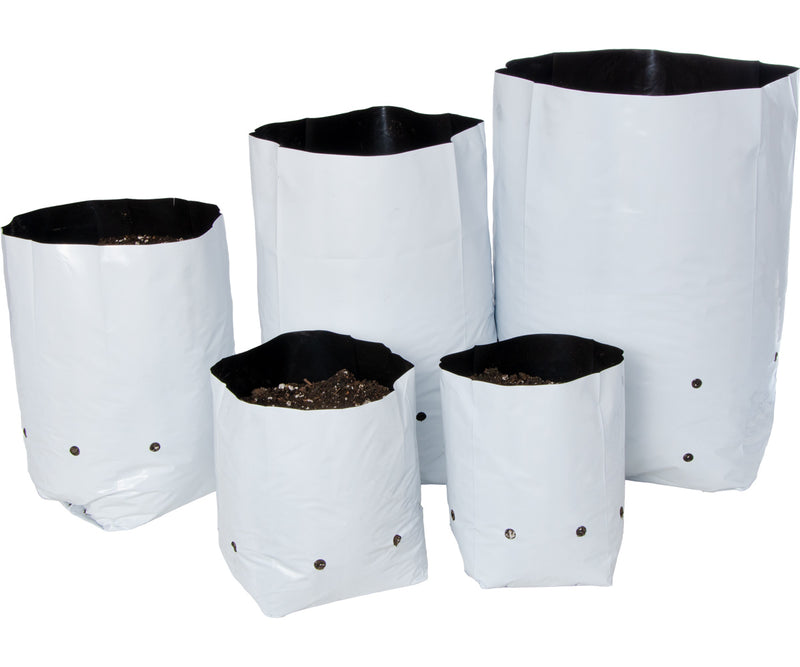 Load image into Gallery viewer, Grow Bags 5 Gallon Black &amp; White, 25 Pack
