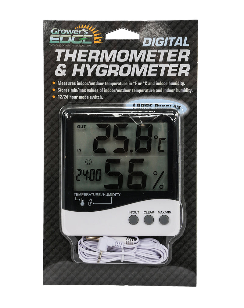 Load image into Gallery viewer, Large Display Thermometer/Hygrometer
