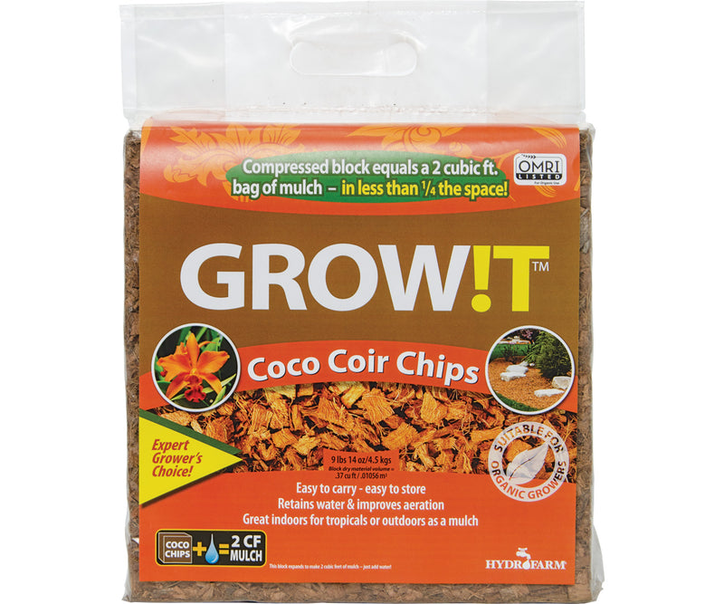 Load image into Gallery viewer, GROW!T Coco Planting Chips, Block
