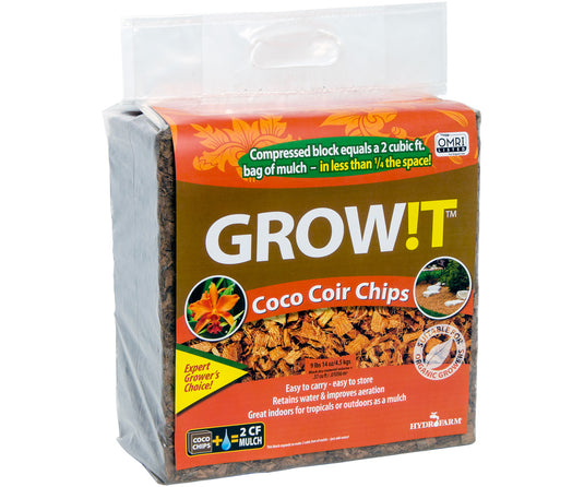 GROW!T Coco Planting Chips, Block
