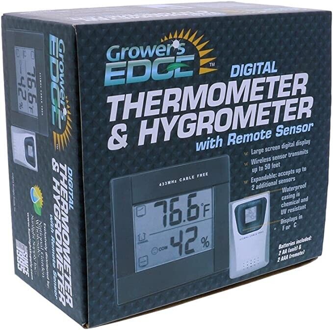 Load image into Gallery viewer, GE Digital Thermometer/Hygrometer with Sensor
