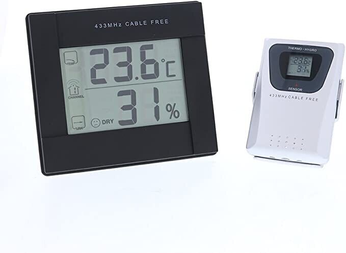 Load image into Gallery viewer, GE Digital Thermometer/Hygrometer with Sensor
