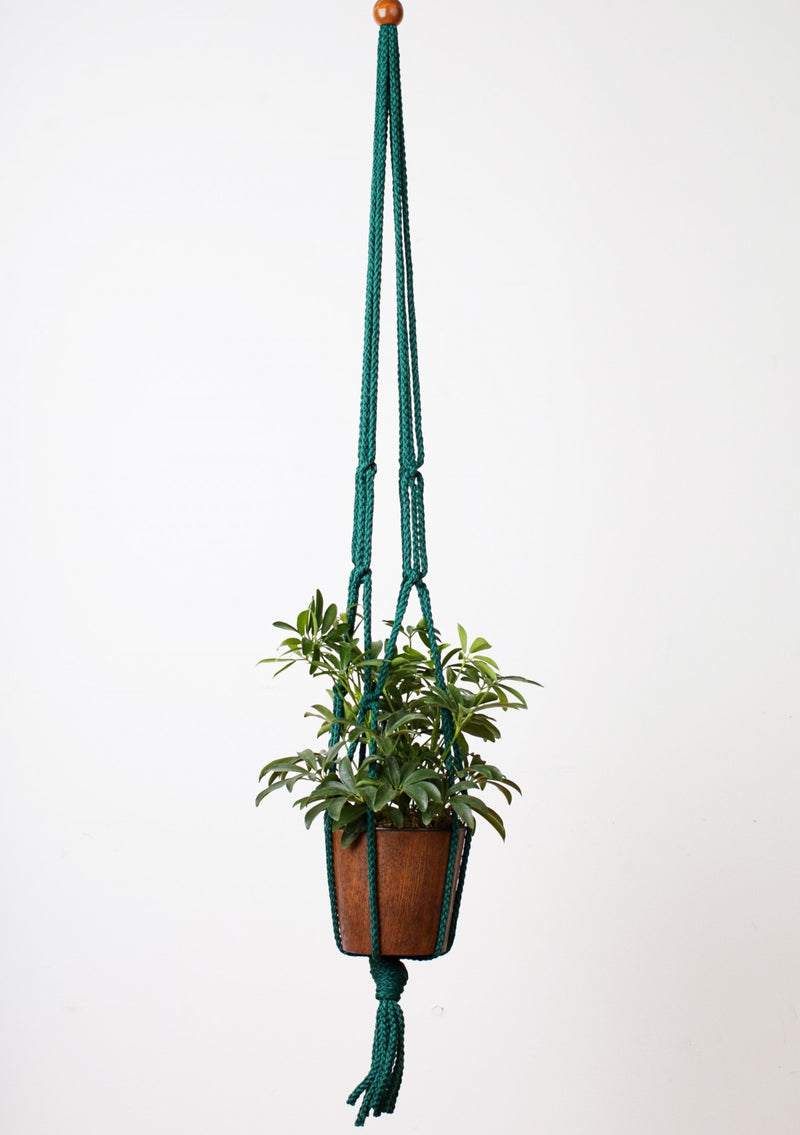 Load image into Gallery viewer, Primitive 36&quot; Macrame Plant Hanger
